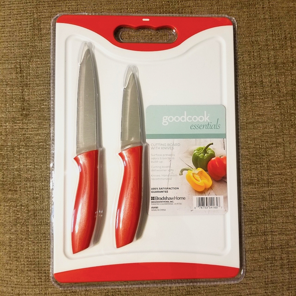 Goodcook Cutting Board & Knife Set